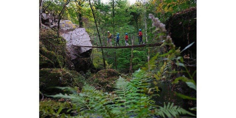 via ferrata à St Geoarge en Couzan
