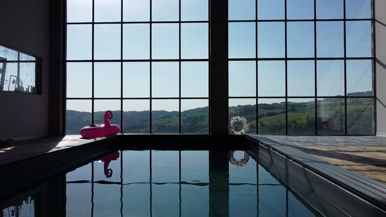 piscine interieure chauffée